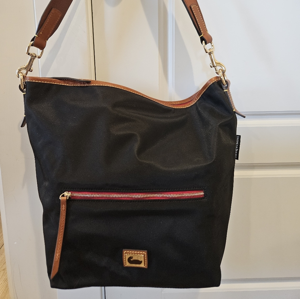 Dooney and Bourke nylon hobo bag
